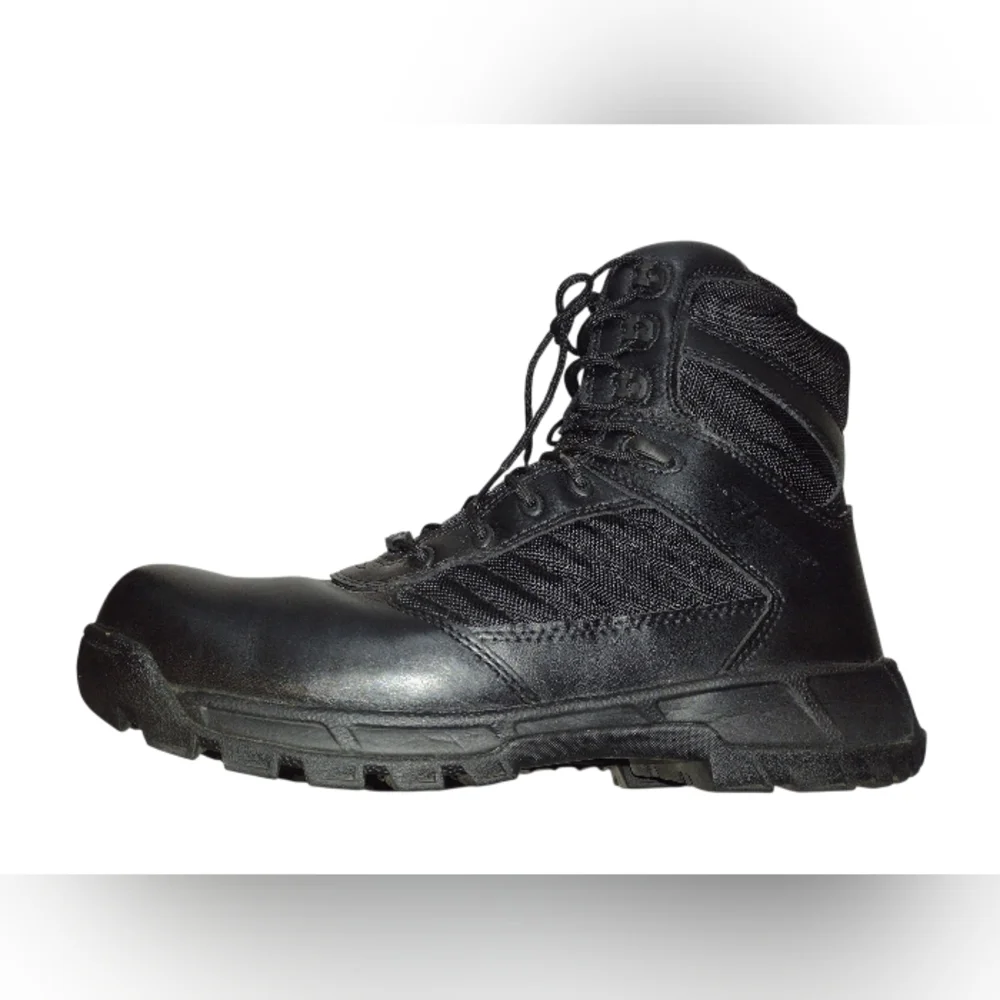 Bates Tactical Sport 2 Tall Side Zip Boots Mens 12 XWide/XL Composite Toe E03184